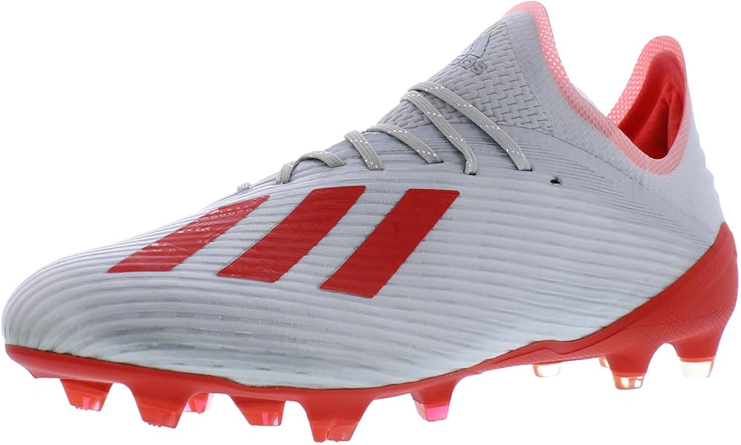 Amazon.com | adidas X 19.1 FG Cleat - Men's Soccer Silver Metallic